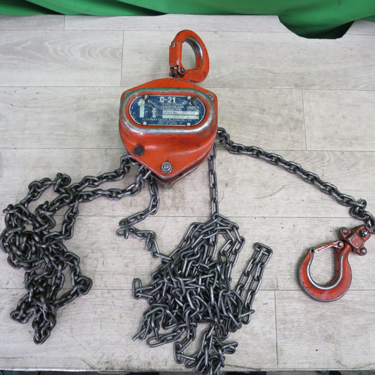 [送料無料] ☆象印 チェーンブロック C-21 1ton 工具 C21-1 5.6×17 ELEPHANT エレファント☆