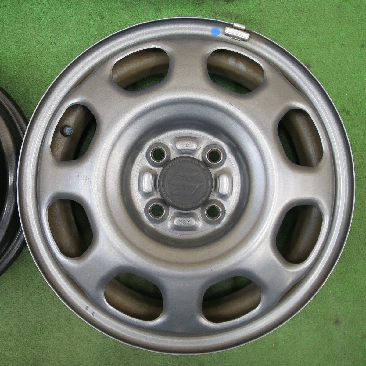 4本価格★スズキ ハスラー 純正 TOPY スチール ホイール 15インチ 15×4.5J PCD100/4H★6051006NGホ
