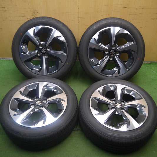 *送料無料* 新車外し！24年★スズキ スイフト ハイブリッド MZ 純正 185/55R16 ブリヂストン エコピア EP150 PCD100/4H★4043004Hノ