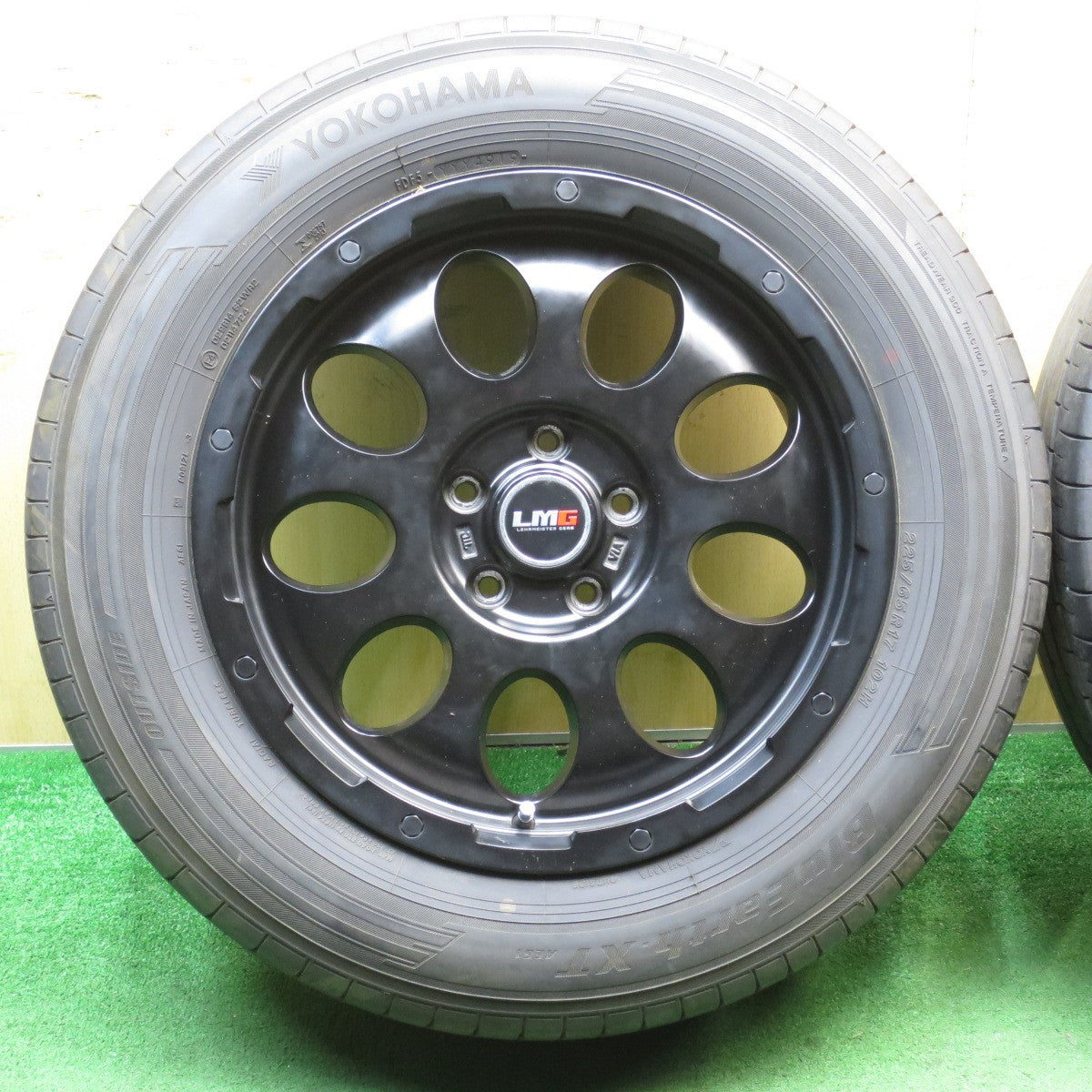 4本価格★LEHRMEISTER CS-9 225/65R17 ヨコハマ BluEarth-XT AE61 レアマイスター 17インチ PCD114.3/5H★5062602NJノ