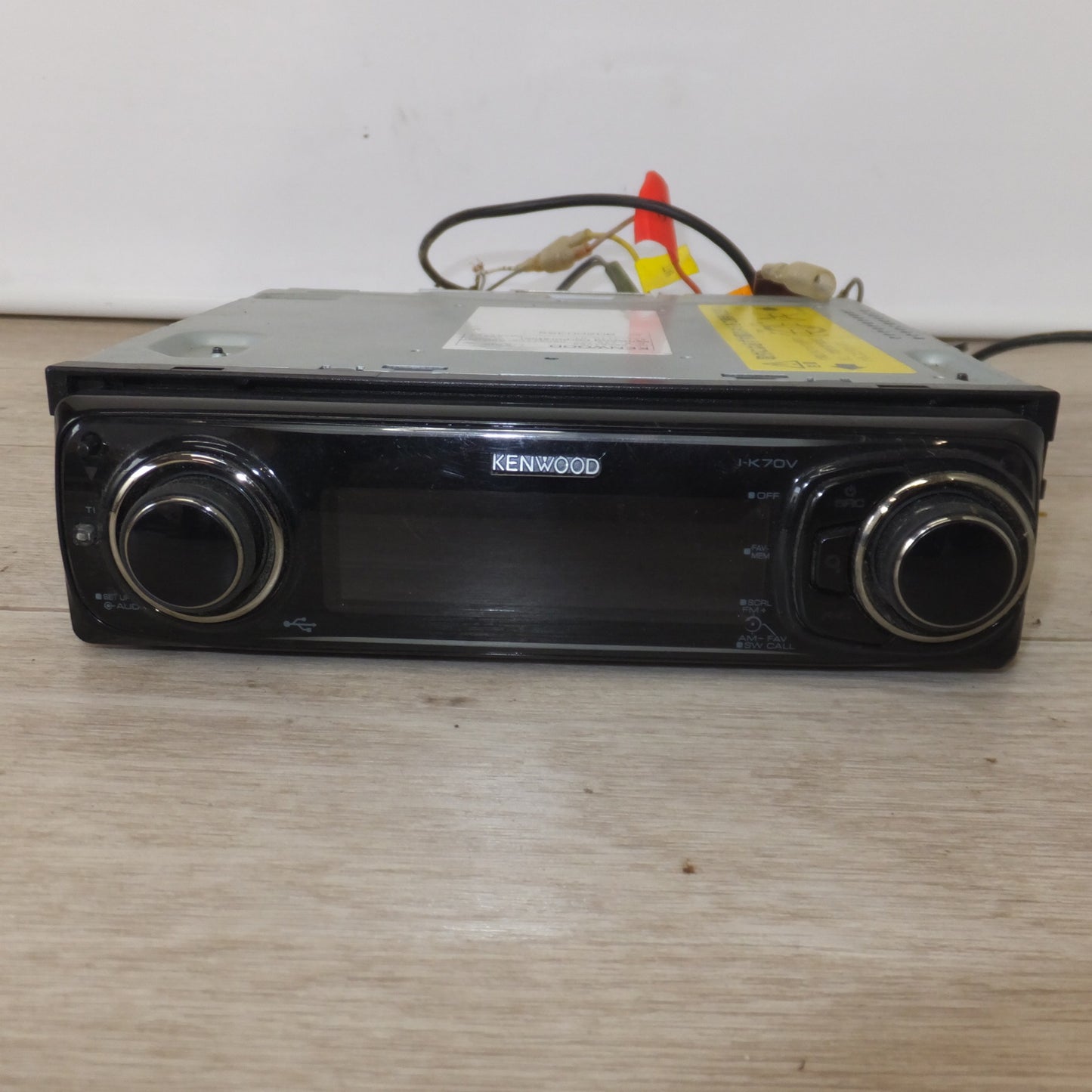[送料無料] ★ケンウッド KENWOOD カーオーディオ 1DIN コンポ CD RECEIVER I-K70V[75]★