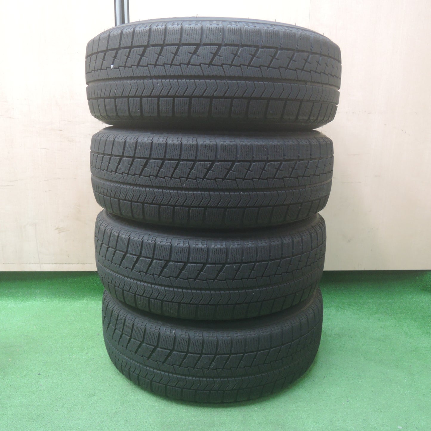 *送料無料* キレイ★トヨタ 50系 プリウス 純正 195/65R15 スタッドレス ブリヂストン ブリザック VRX 15インチ PCD100/5H★4033011SYス