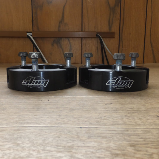 [送料無料] ★スラム slam ランドクルーザープラド 150系 リア リフトアップスペーサー 約 32mm 2点 セット★
