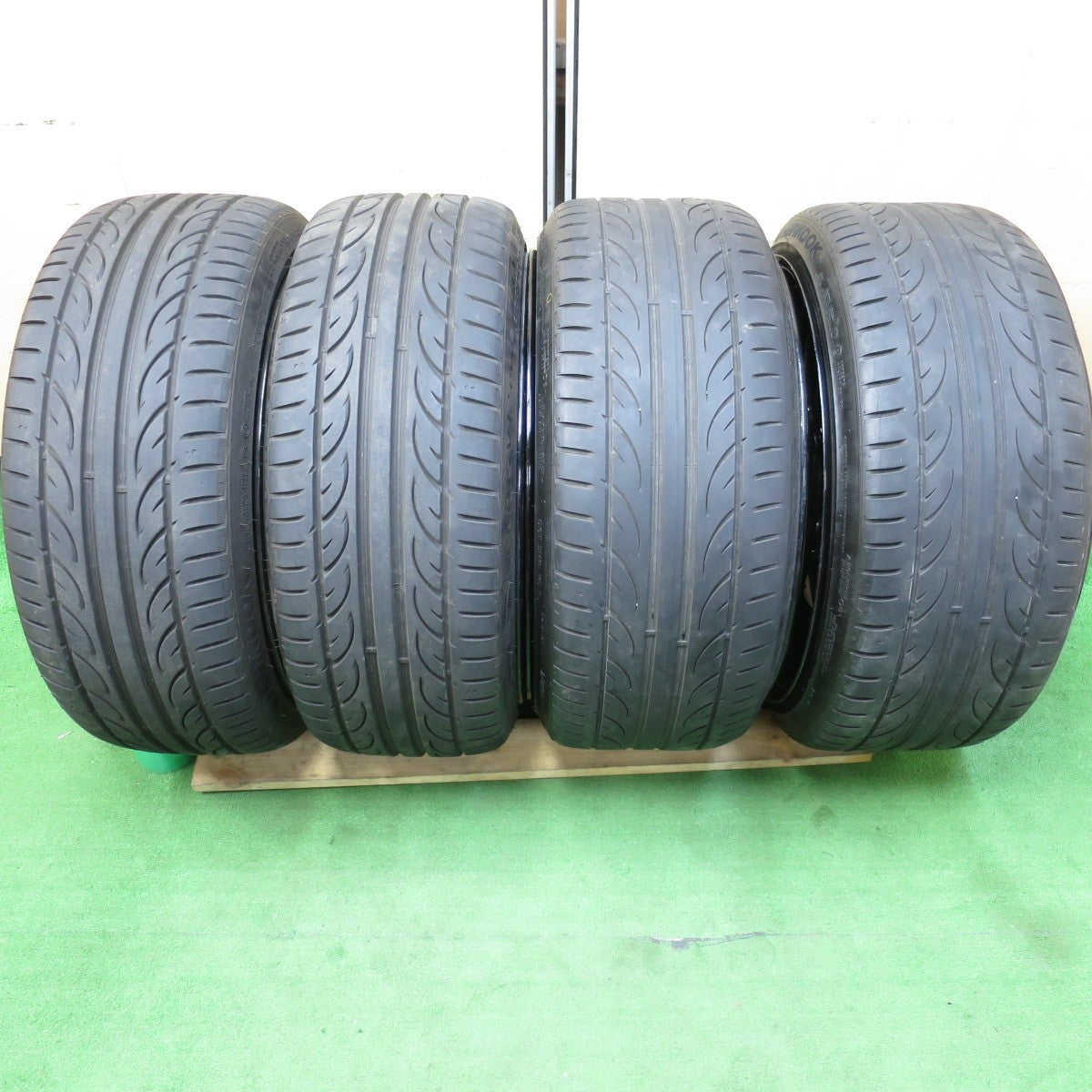 *送料無料* バリ溝！9.5分★レクサス等 WORK GNOSIS GS2 245/35R21 ハンコック ベンタス V12 evo2 ワーク グノーシス 21インチ PCD120/5H★4042207KMノ
