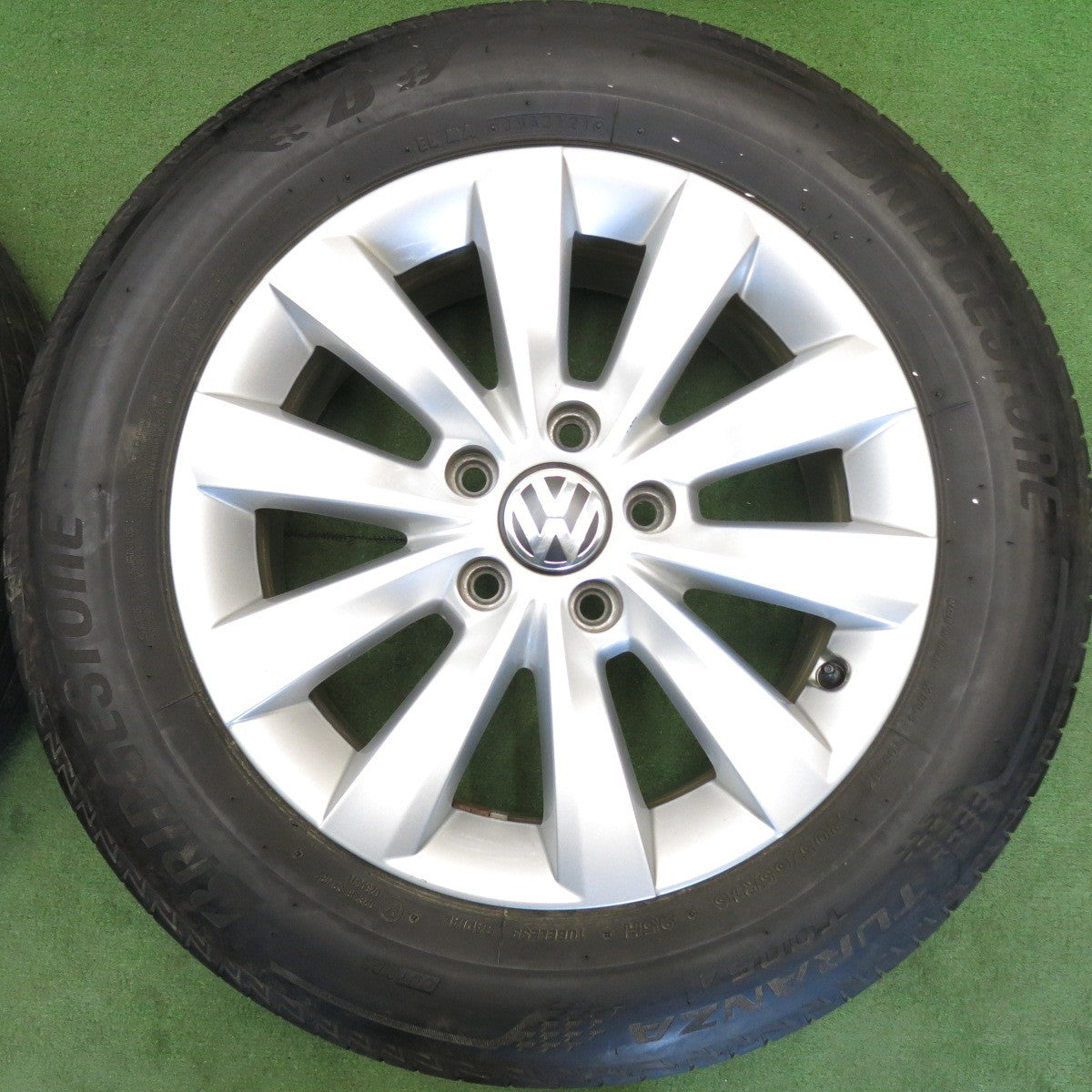 4本価格★ワーゲン ザ・ビートル 純正 205/65R16 ブリヂストン トランザ T005A 16インチ PCD112/5H★6051403HAノ