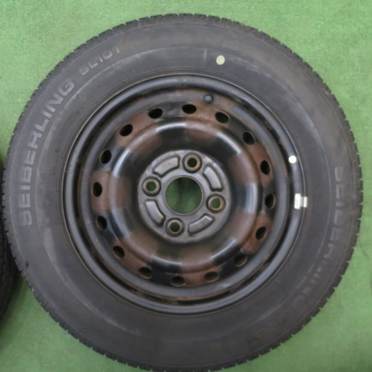 4本価格！24年★ダイハツ タント ムーブ 等 純正 スチール 145/80R13 セイバーリング SL101 13インチ PCD100/4H★6032704NJノ