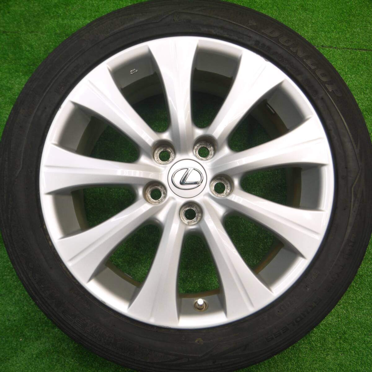 4本価格★レクサス GS 純正 225/50R17 スタッドレス ダンロップ ウインターマックス WM01 17インチ PCD114.3/5H★4080705Hス