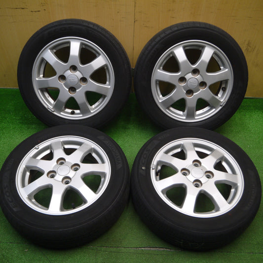 [送料無料] 4本価格★ダイハツ ムーヴ タント 等 純正 155/65R14 ヨコハマ エコス ES31 14インチ PCD100/4H★5010613Hノ