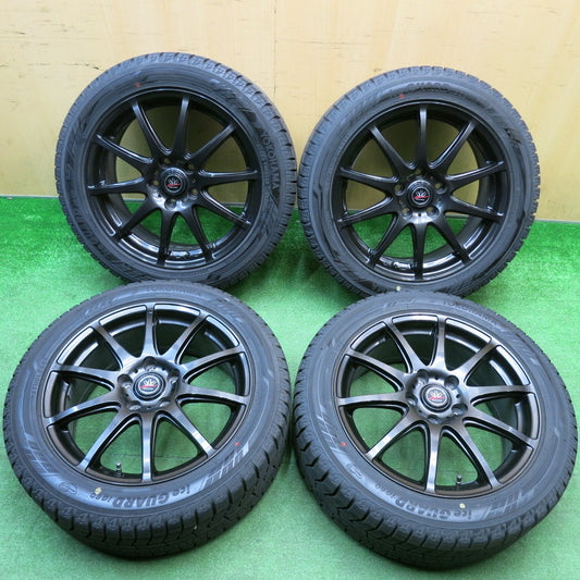 ほぼ未使用！21年！キレイ★LOXARNY SPORT BADX 215/50R17 スタッドレス ヨコハマ アイスガード iG60 ロクサーニ スポーツ 17インチ PCD114.3/5H★5121103HAス