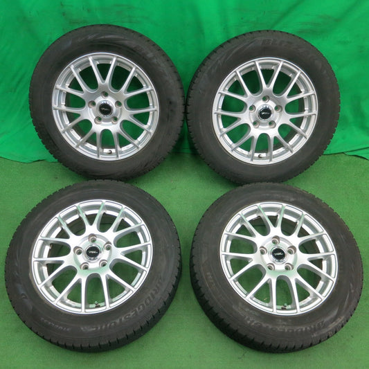 *送料無料* キレイ★スタッドレス 205/60R16 ブリヂストン ブリザック VRX2 TOPRUN トップラン 16インチ PCD114.3/5H★4042901ナス