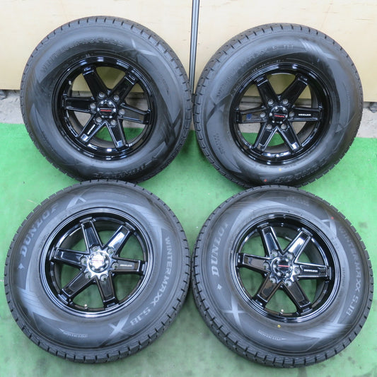 ほぼ未使用！24年！キレイ★KEELER TACTICS 265/70R17 スタッドレス ダンロップ ウインターマックス SJ8+ キーラー タクティクス 17インチ PCD139.7/6H★5111103イス