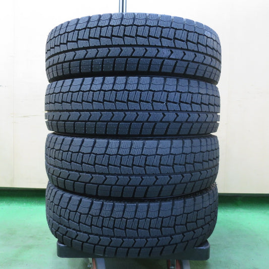 ほぼ未使用！23年★スタッドレス 175/70R14 ダンロップ ウインターマックス WM02 タイヤ 14インチ ヴィッツ ヤリス シエンタ ポルテ 等★5052901イスタ