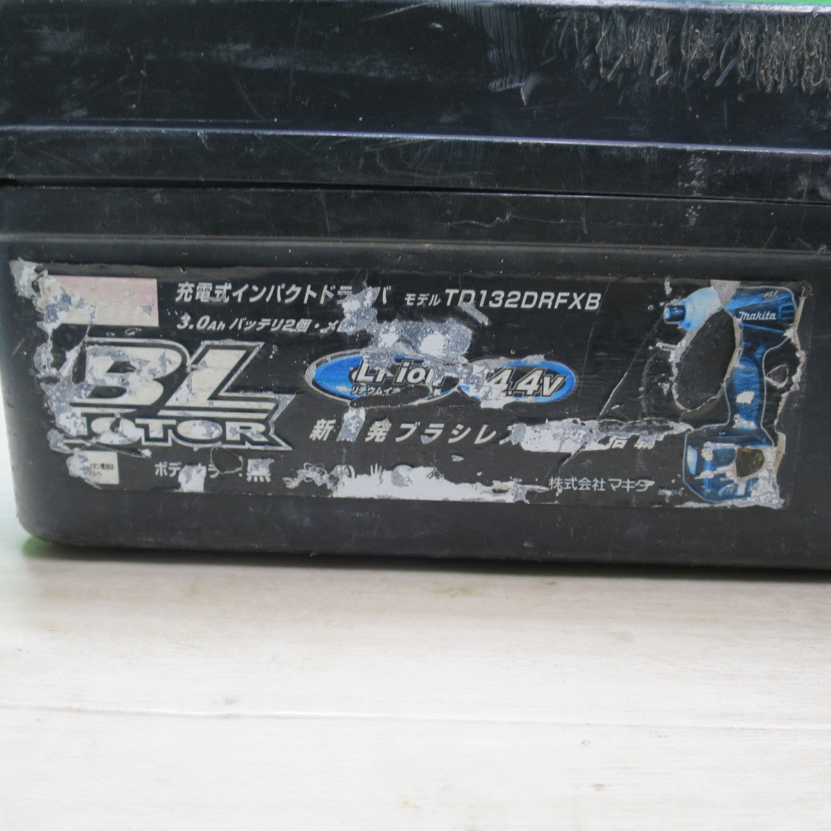 [送料無料] ☆マキタ 充電式インパクトドライバ TD132D 14.4V 急速充電器 DC18RA 電動 工具 コードレス makita☆