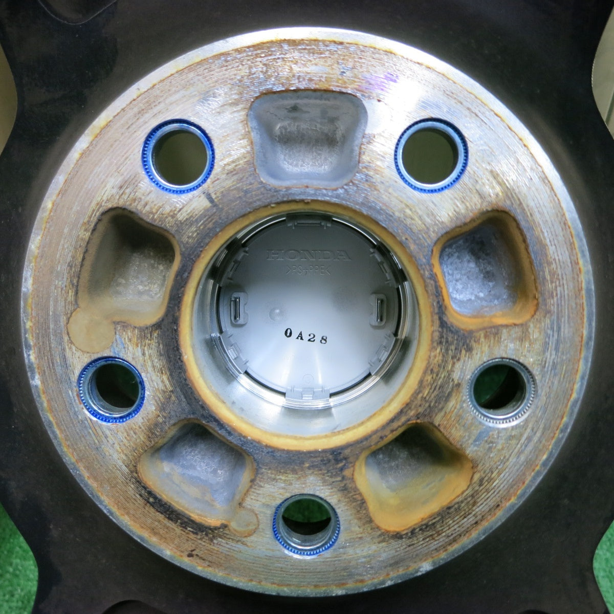 [送料無料] キレイ★ホンダ CR-V 純正 ホイール 18インチ 18×7.5J PCD114.3/5H★4110803SYホ