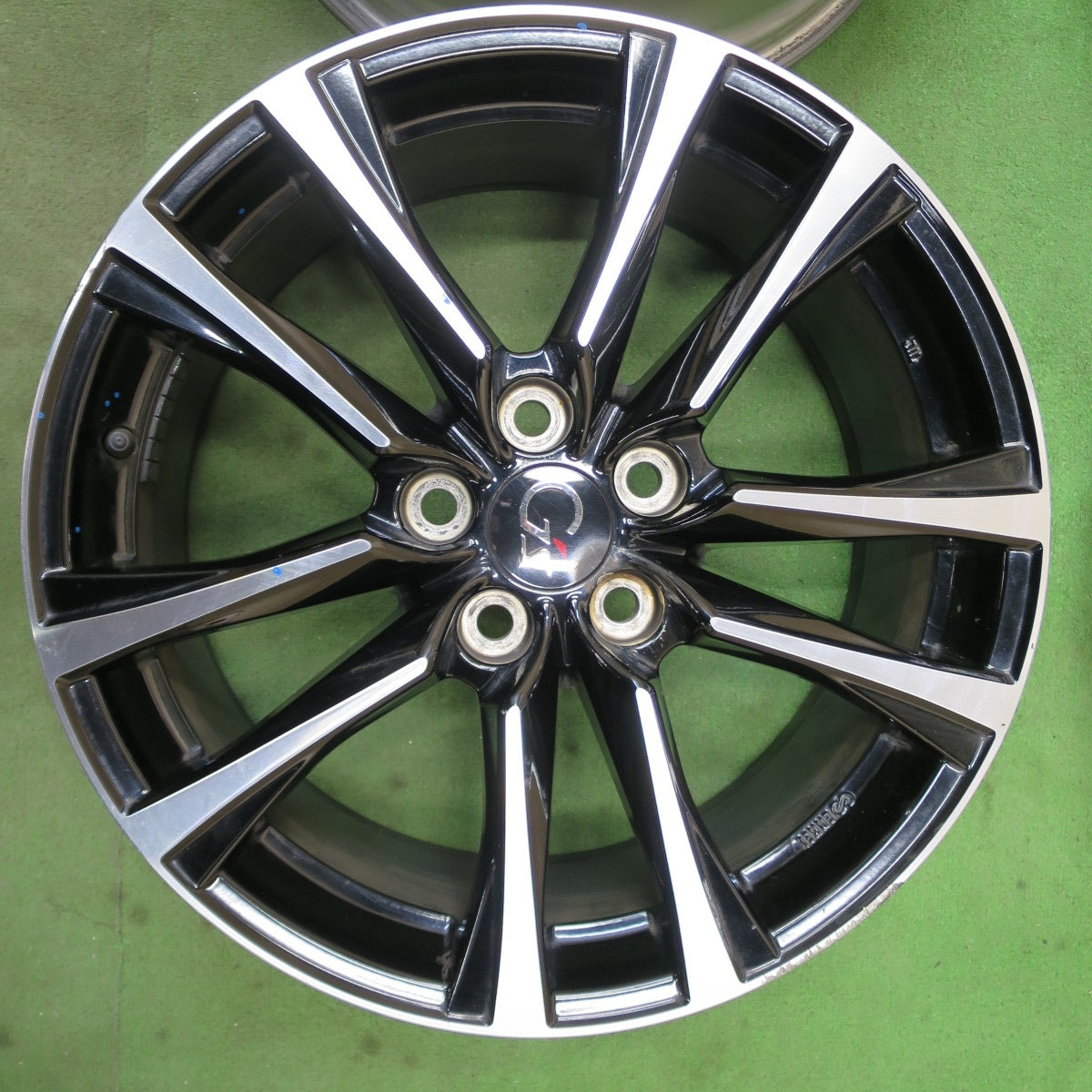 4本価格★トヨタ プリウスα Sツーリング G's 純正 ENKEI ホイール 18インチ 18×7.5J エンケイ PCD114.3/5H★6060901NGホ