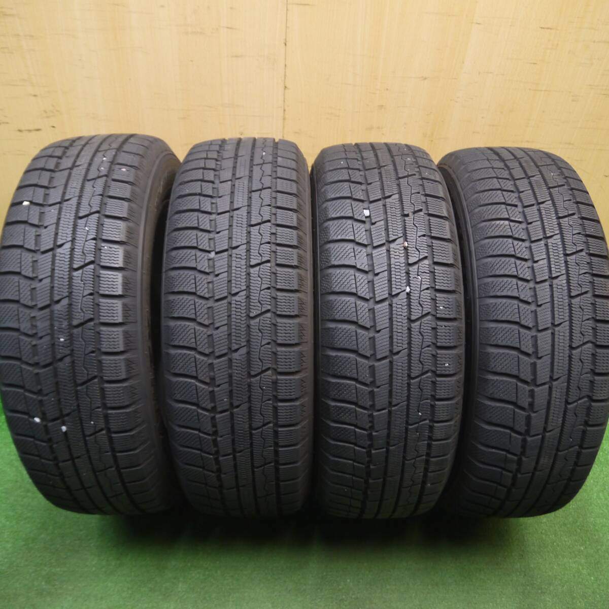 バリ溝！21年！キレイ！9分★スタッドレス 195/65R15 トーヨー ウインター トランパス TX NIRVANA NV ニルバーナ ニルヴァーナ 15インチ PCD114.3/5H★4122505Hス