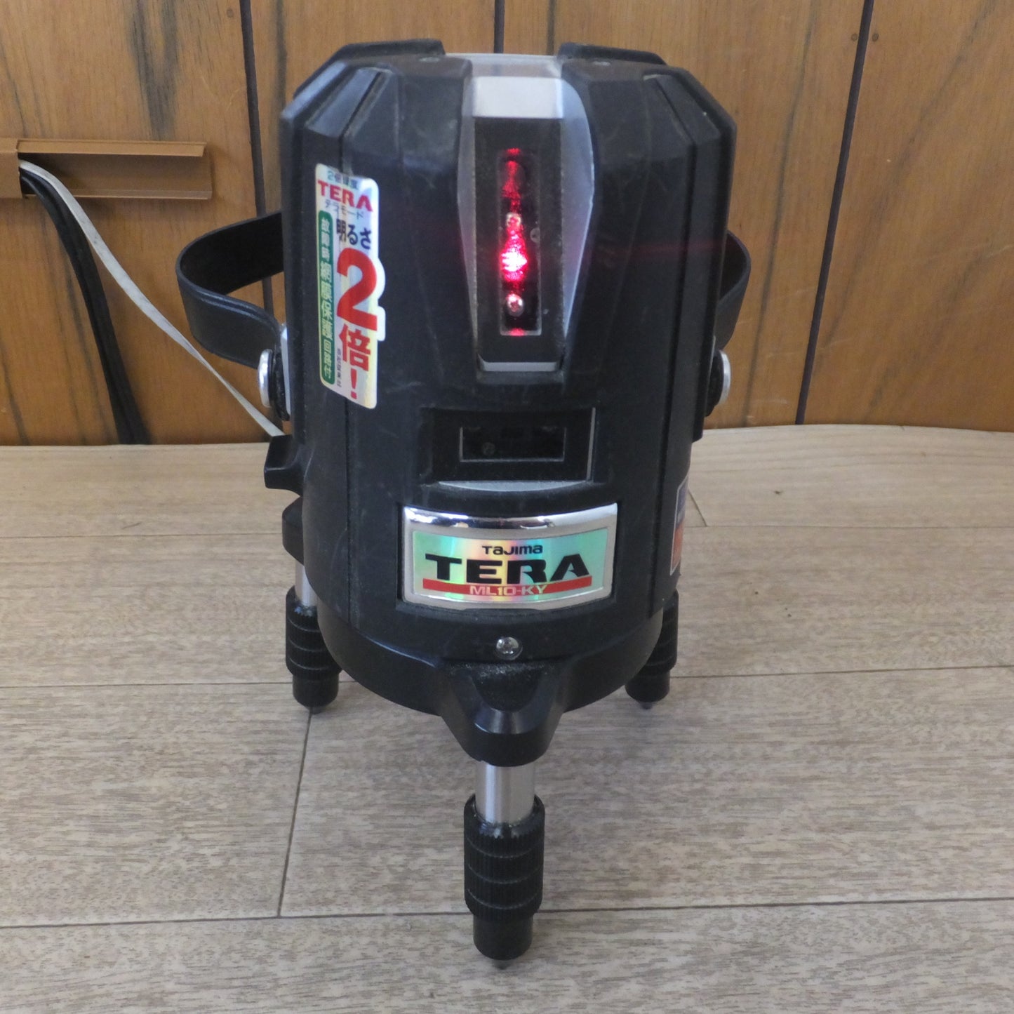 [送料無料] ★タジマ Tajima 2倍輝度 テラ TERAレーザー矩・横 10m IP ML10-KY　レーザーレシーバー LA-RCV　セット★