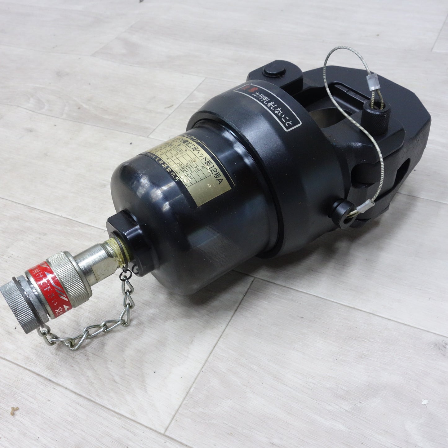 [送料無料] ◆泉精器製作所 圧着 圧縮 工具 裸圧着端子・スリーブ用（油圧 ヘッド 分離式）12号A  IZUMI◆