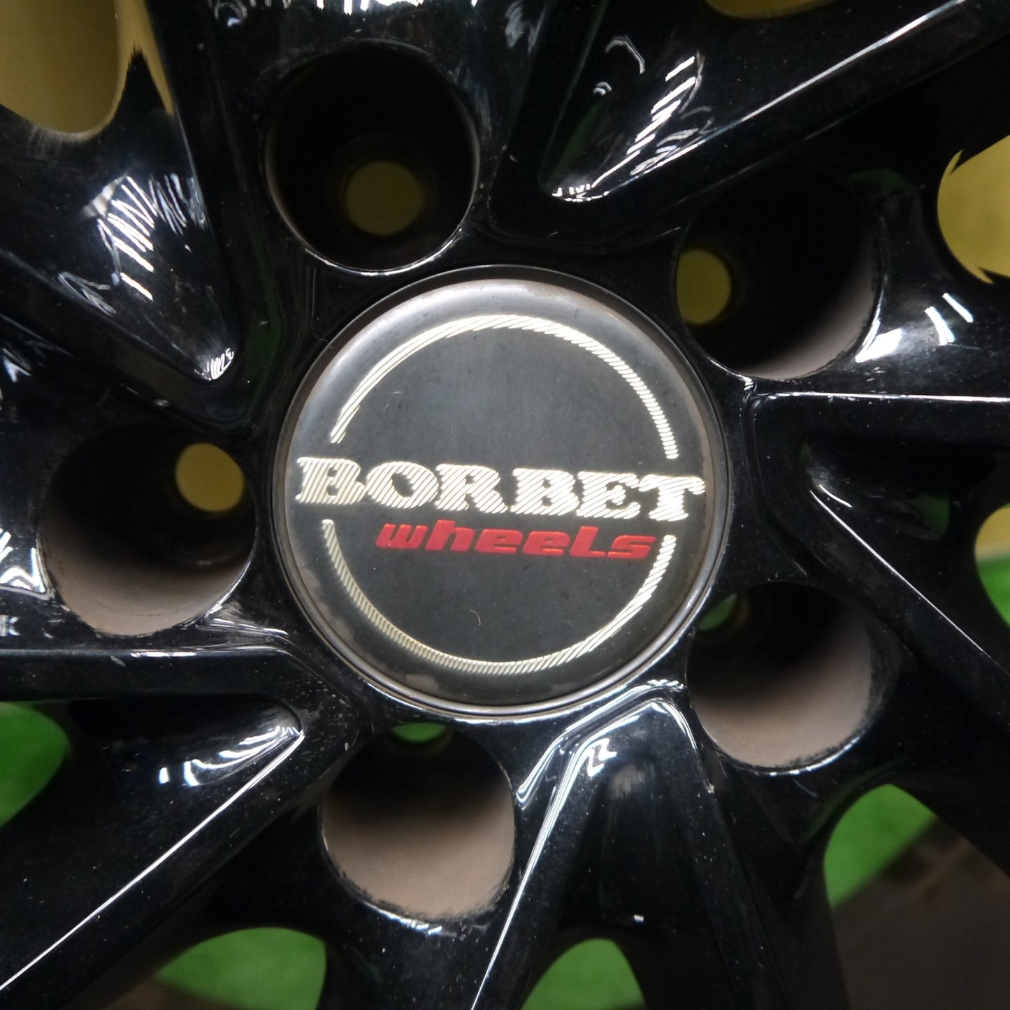 4本価格！23年★ベンツ 等 BORBET 235/55R19 スタッドレス ブリヂストン ブリザック DM-V3 ボルベット 19インチ PCD112/5H★5061105Hス