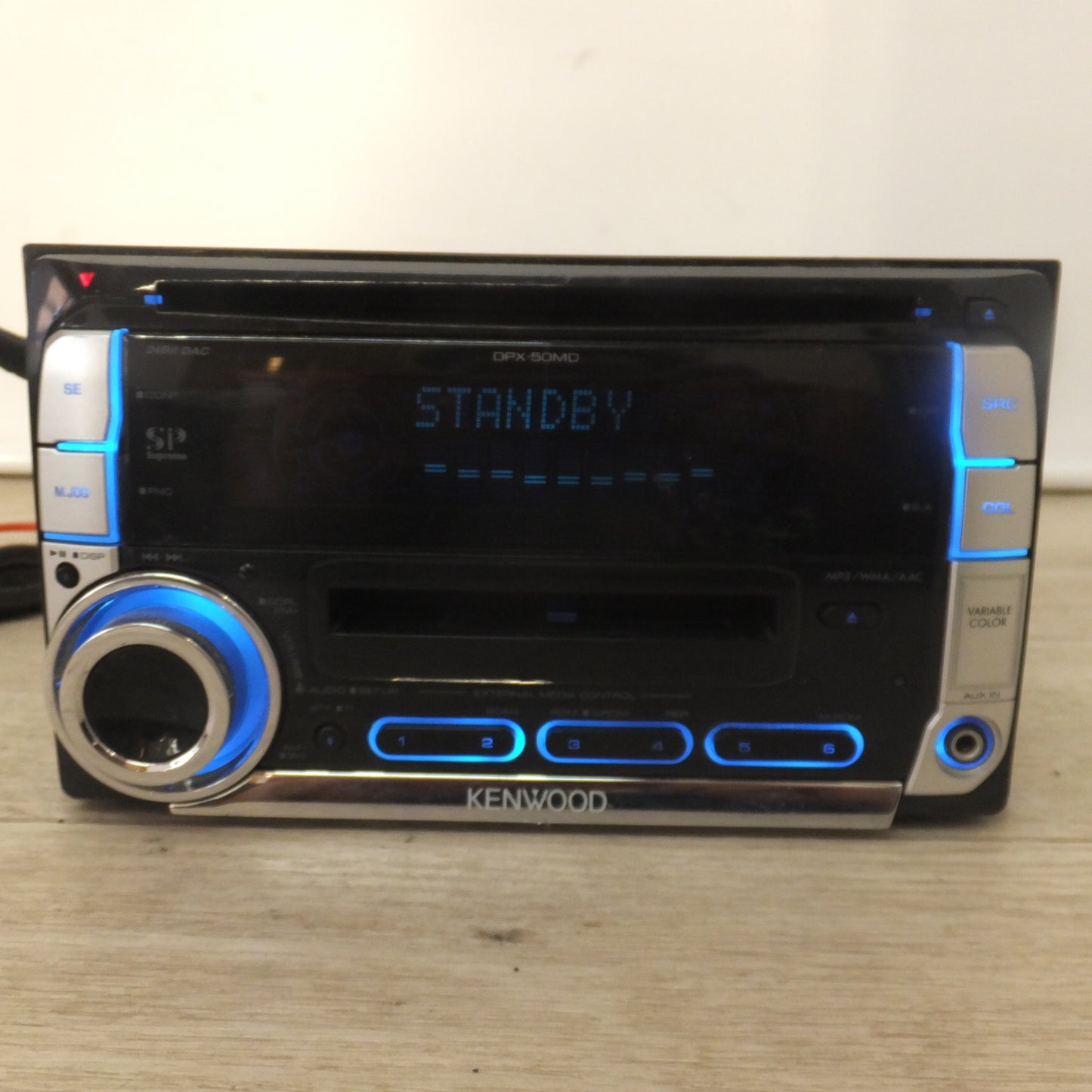 [送料無料] ★ケンウッド KENWOOD デュアルサイズCD/MDレシーバー DPX50MDD(62★