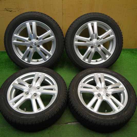 バリ溝！キレイ！9.5分★スタッドレス 165/60R15 ヨコハマ アイスガード iG60 DUFACT デュファクト 15インチ ハスラー 等 軽サイズ 軽自動車 PCD100/4H★5042506Hス