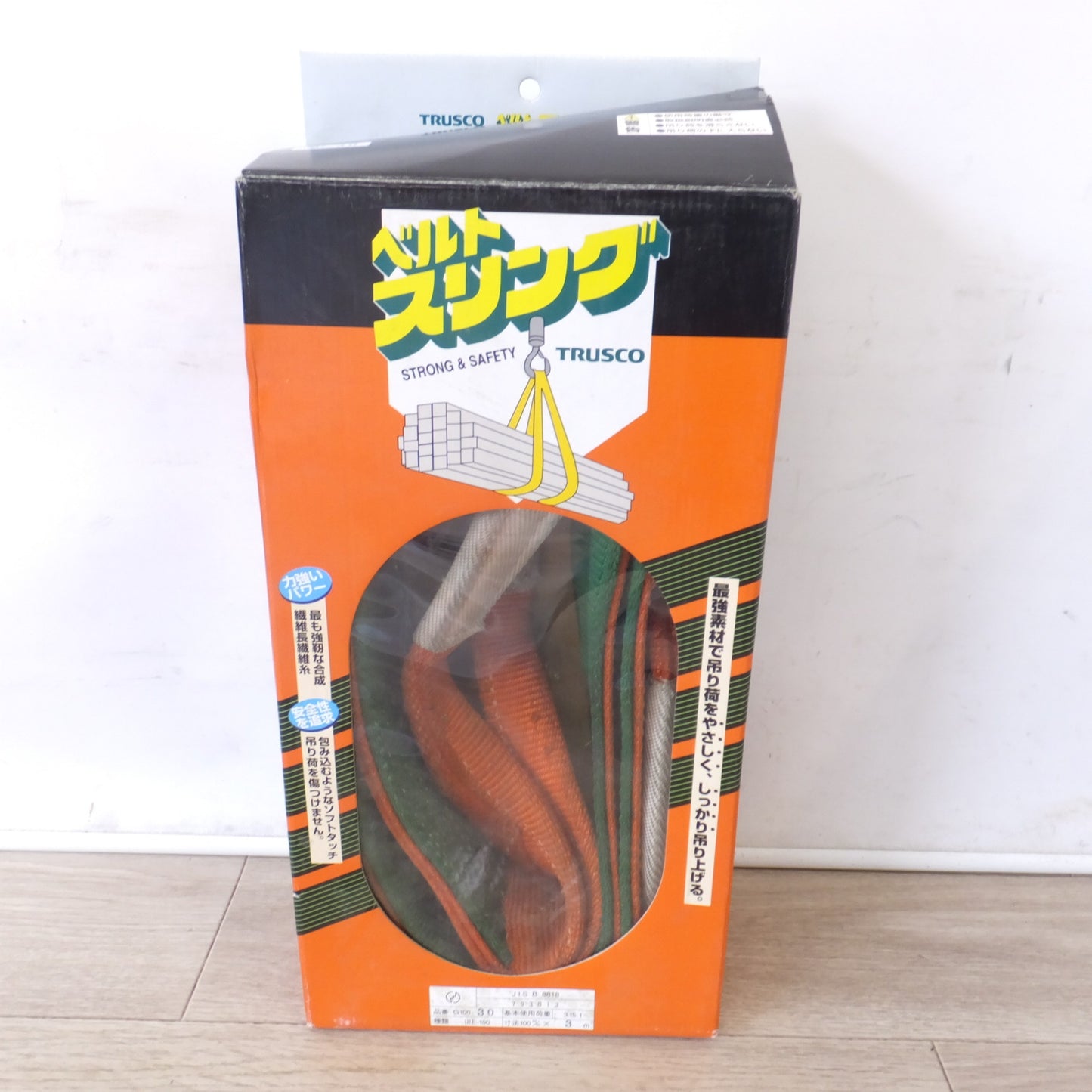 [送料無料] ★トラスコ TRUSCO ベルトスリング G100-30 IIIE-100　基本使用荷重 3.15t 寸法 100mm×3ｍ(1)★