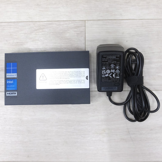 [送料無料] ◆MeLE ファンレス ミニ PC Quieter 3Q 81E N5105 Intel RAM 8GB HDD 128GB Win11 Pro 64bit 電源アダプター 付き (5)◆