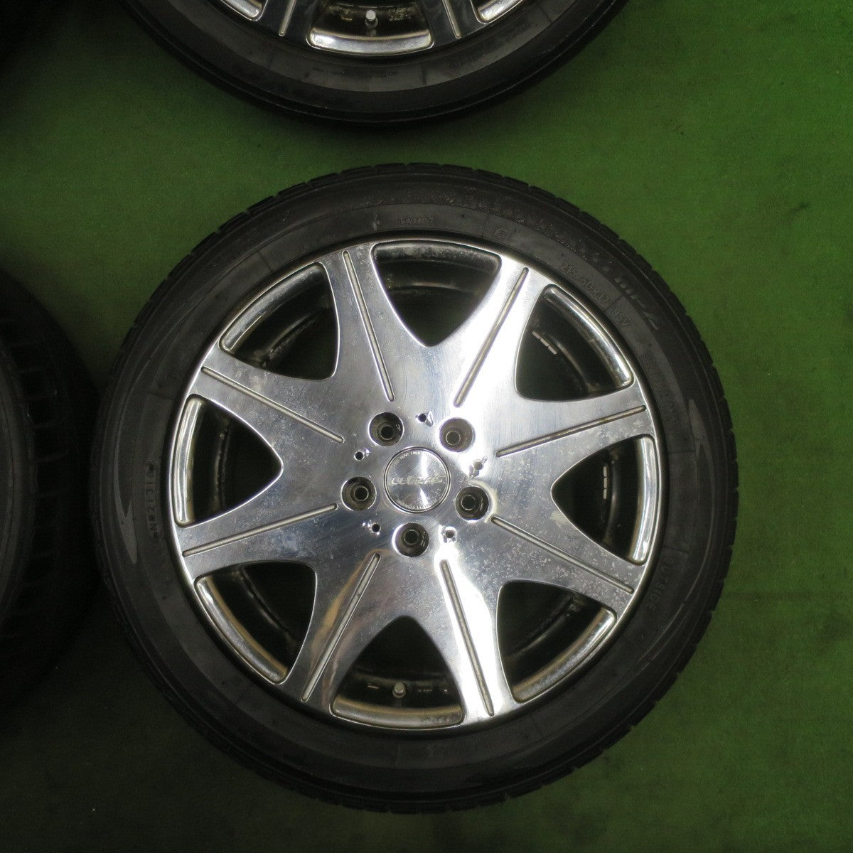 4本価格★Stich LEGZAS D800 215/50R17 トーヨー トランパス MPZ シュティッヒ レグザス 17インチ PCD114.3/5H★6021906TTノ