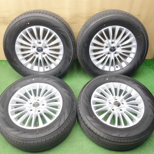 新車外し！26年★トヨタ 40系 アルファード ヴェルファイア 純正 225/65R17 ヨコハマ アドバン V03 17インチ PCD120/5H★6031503KTノ