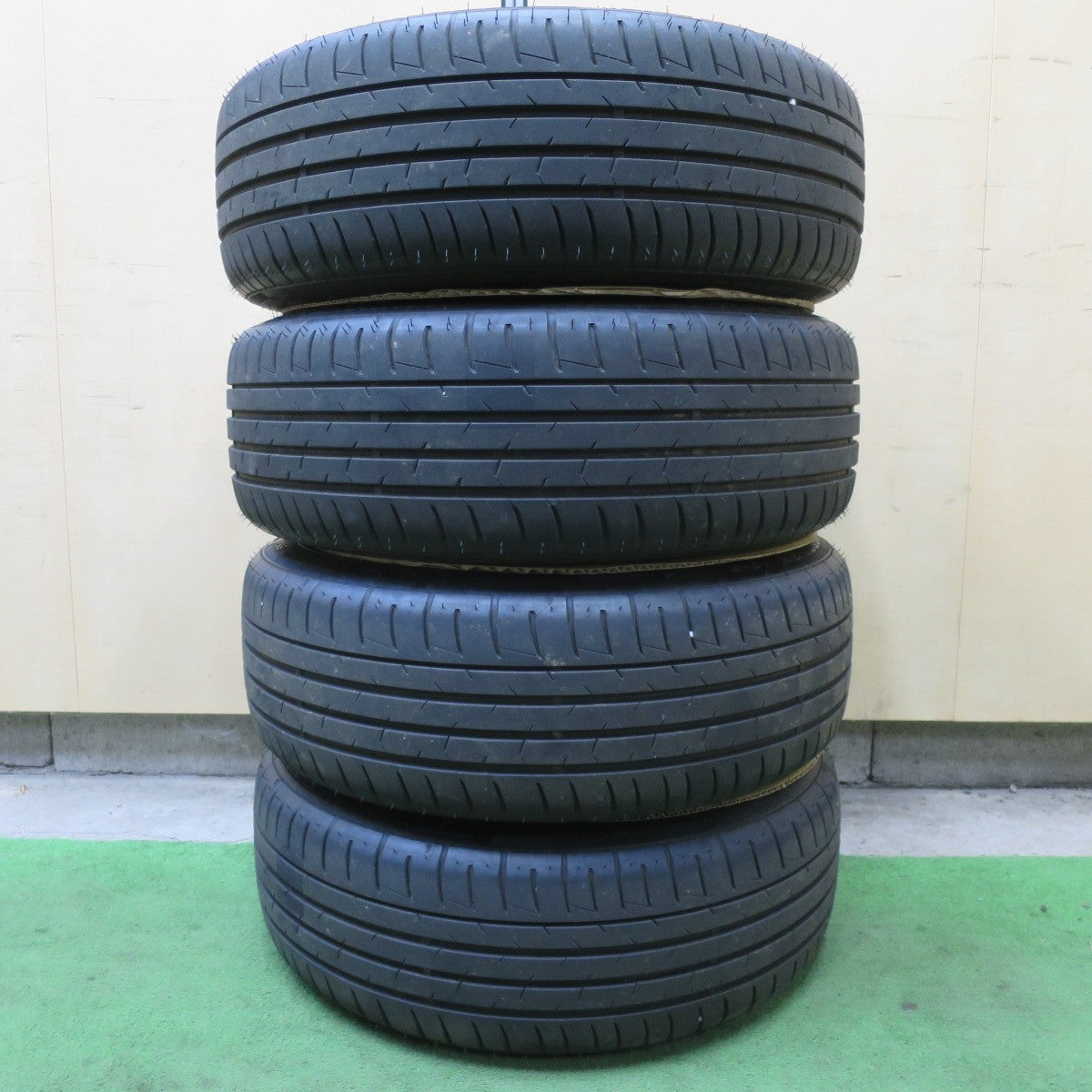 キレイ！25年★ENKEI PFM1 195/45R17 ナンカン SPORTNEX AS-3 エンケイ 17インチ PCD100/4H★6020302ナノ