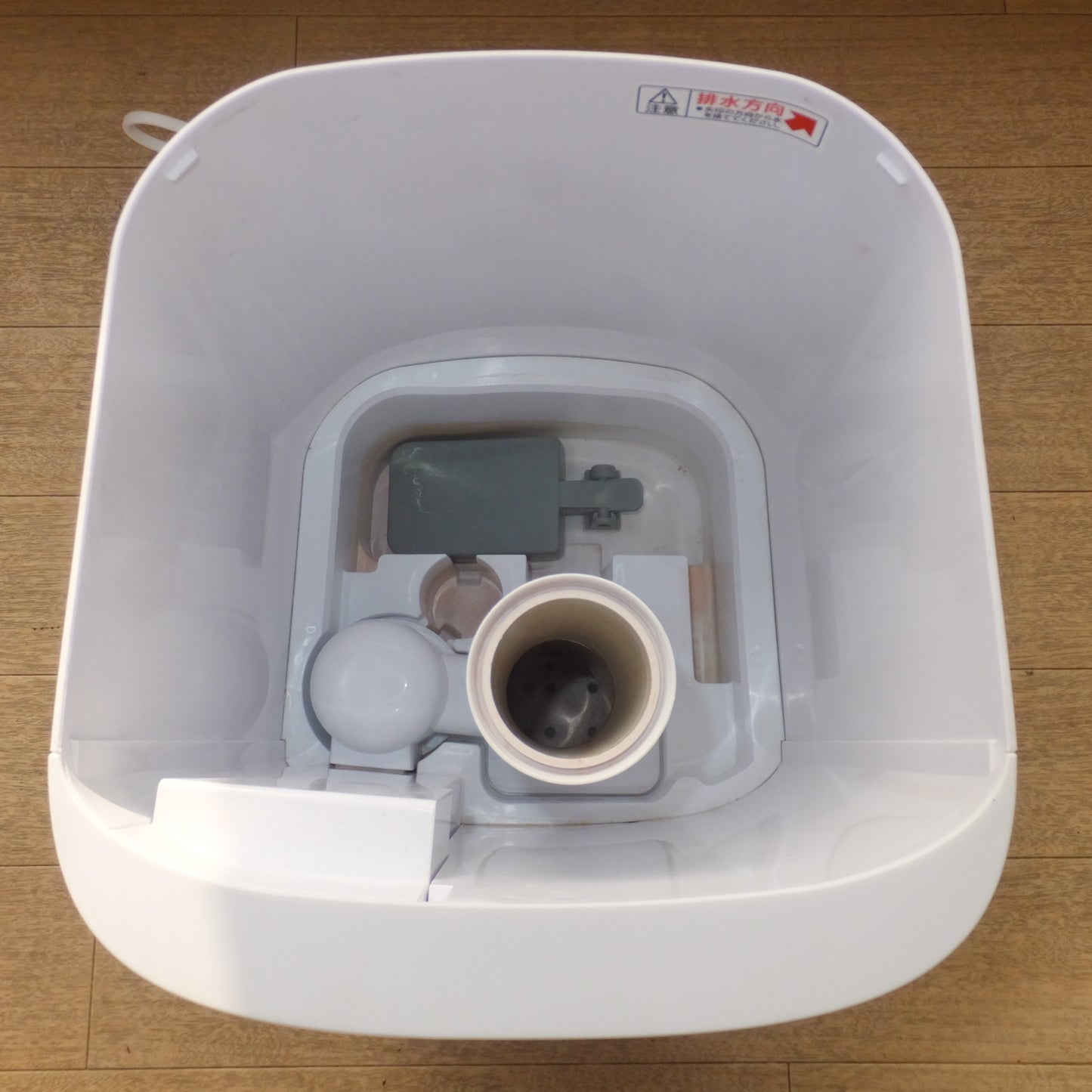 [送料無料] ★アイリスオーヤマ IRIS OHYAMA 2022年製 上給水ハイブリッド加湿器 UHK-500-W　AC100V 110W 50/60Hz(2)★