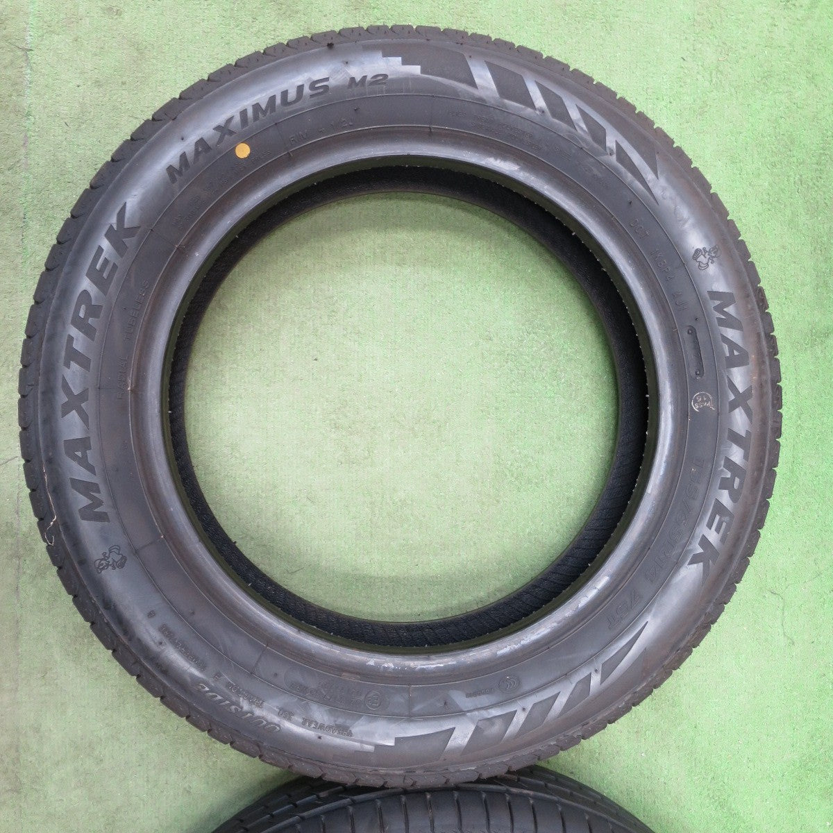 バリ溝！25年！9分◎155/65R14 マックストレック MAXIMUS M2 タイヤ 14インチ N-BOX スペーシア タント ムーヴ ウェイク 等◎6101906NGノタ
