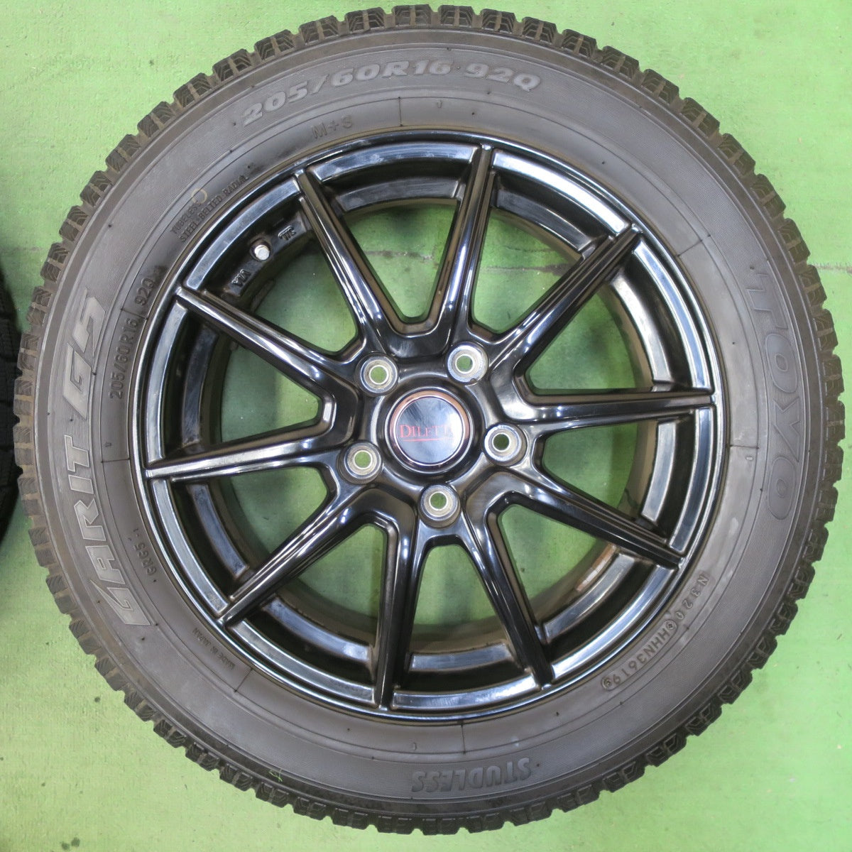 バリ溝！9.5分★スタッドレス 205/60R16 トーヨー ガリット G5 DILETTO ディレット 16インチ PCD114.3/5H★5081303TTス