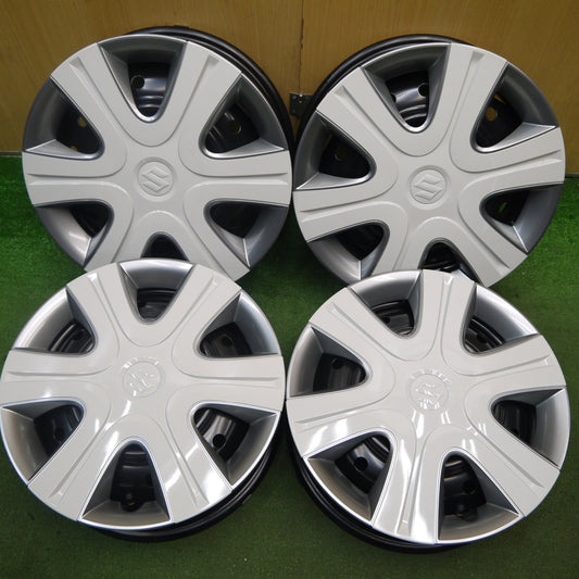 新車外し★スズキ スペーシア 純正 スチール ホイール 14インチ 14×4.5J PCD100/4H★5070805Hホ