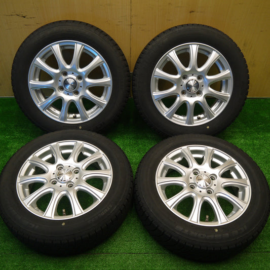 バリ溝！22年！8.5分★スタッドレス 155/65R14 アイスエスポルテ LAUFBAHN ラウフバーン 14インチ PCD100/4H★5101003Hス