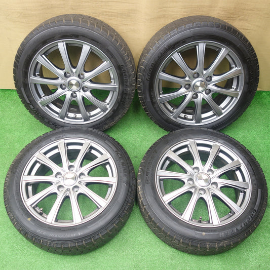 バリ溝！23年！キレイ！9.5分以上★スタッドレス 185/55R16 グッドイヤー アイスナビ7 D.O.S. DOS 16インチ PCD114.3/5H★6010801KTス