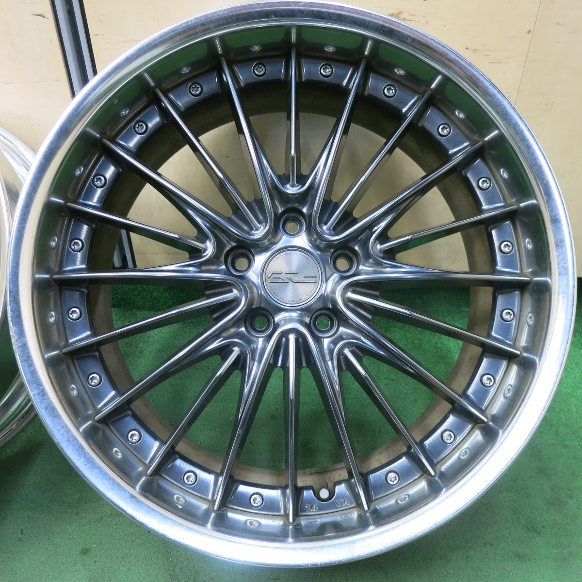 希少！4本価格★WORK SCHWERT REGNITZ SWF ワーク シュヴァート レグニッツ 20インチ ホイール 20×8.5J PCD114.3/5H★5061110SYホ