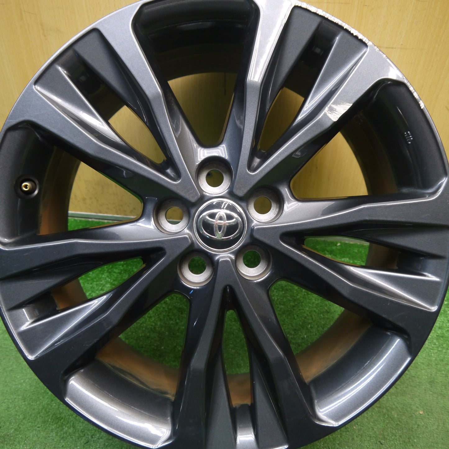 1本価格★トヨタ 210系 カローラ ツーリング W×B 純正 ホイール 17インチ 17×7.5J PCD100/5H★6021607Hホ
