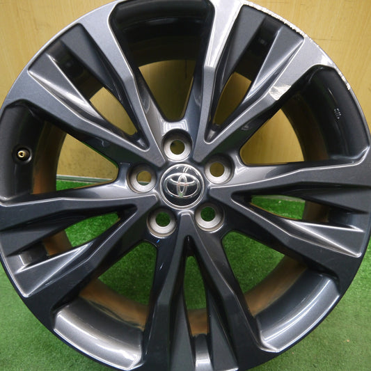 1本価格★トヨタ 210系 カローラ ツーリング W×B 純正 ホイール 17インチ 17×7.5J PCD100/5H★6021607Hホ