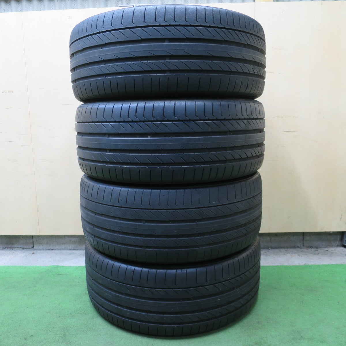 キレイ！24年★マセラティ レヴァンテ 純正 265/40R21 コンチネンタル コンチスポーツ コンタクト5 21インチ PCD114.3/5H★6021804ナノ