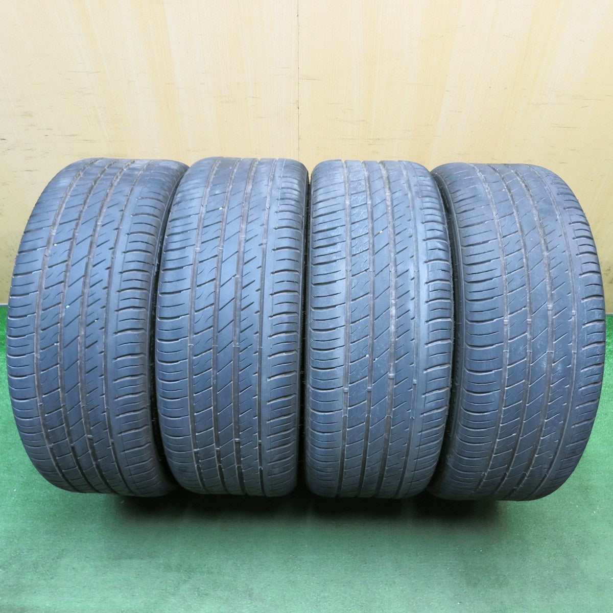 バリ溝！25年！9.5分◎DON CORLEONE HEXAWILD 495 255/30R22 グリンランダー L-ZEAL56 ドン コルレオーネ ヘキサワイルド 22インチ PCD114.3 127/5H マルチ◎6092709HAノ