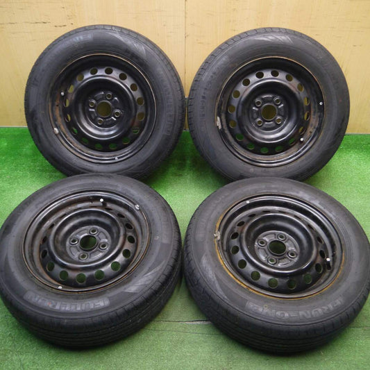 4本価格★175/70R14 フルラン FRUN-ONE スチール ホイール 14インチ PCD100/4H★5012212Hノ
