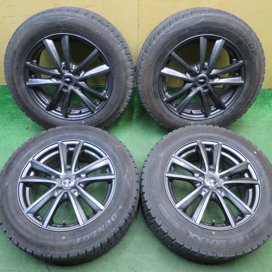 バリ溝！9.5分★レガシィ エクシーガ 等 205/60R16 スタッドレス ダンロップ ウインターマックス WM02 NIRVANA NV ニルヴァーナ ニルバーナ 16インチ PCD100/5H★6021805NJス