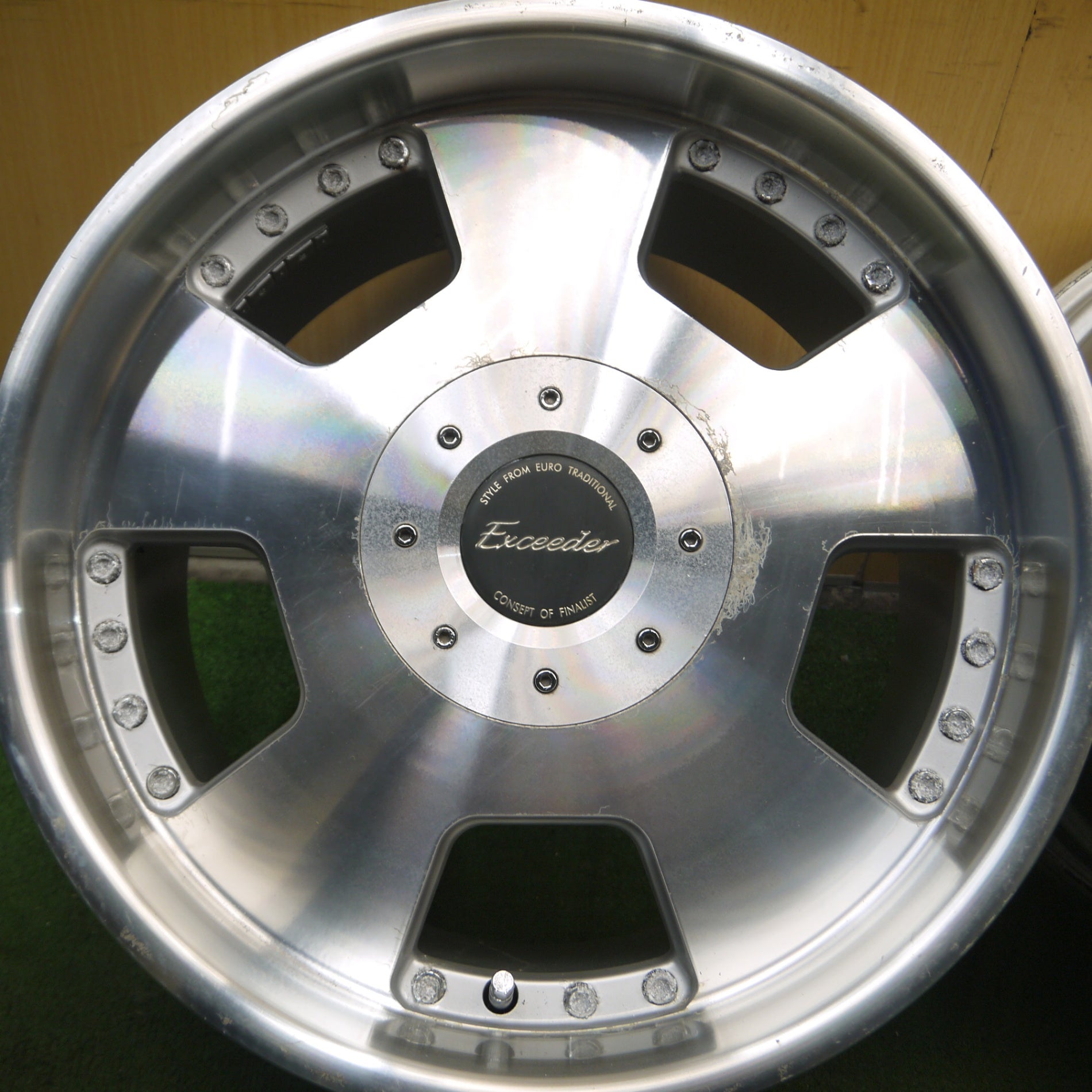 新品CONOXディッシュホイール★18インチ4本セット★VIP旧車シャコタン極太 新品CONOXディッシュホイール☆18インチ4本セット☆VIP旧車