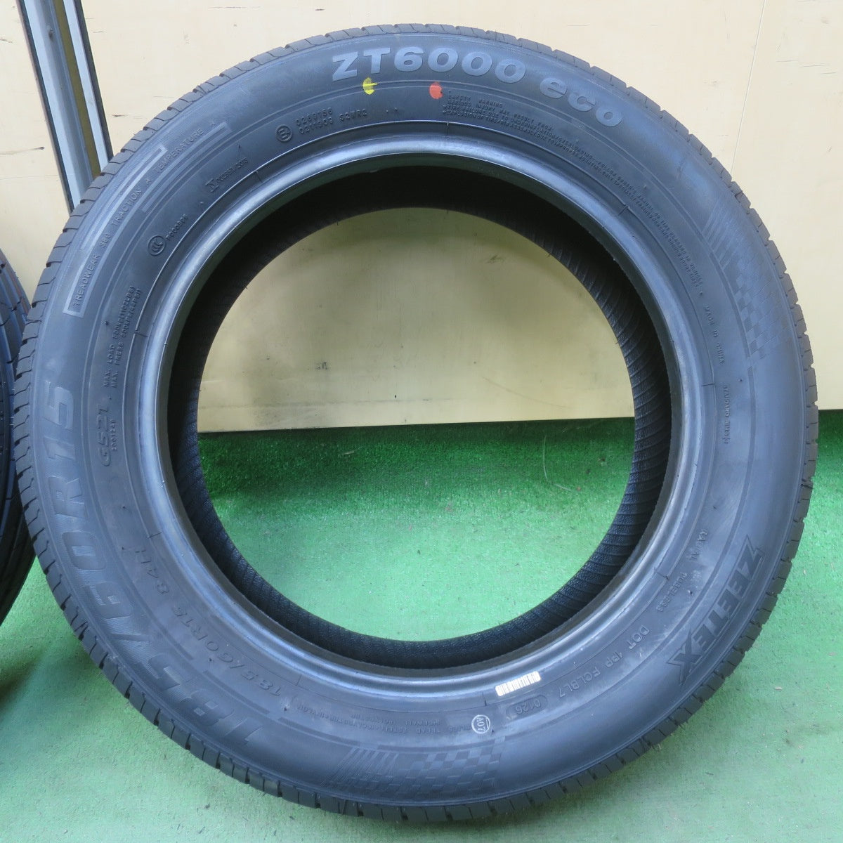 未使用！26年★185/60R15 ジーテックス ZT6000 eco ZEETEX タイヤ 15インチ シャトル アクア 等★6070606イノタ