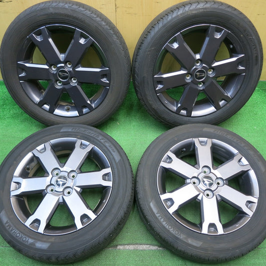 キレイ！23年★ダイハツ タフト 純正 165/65R15 ヨコハマ BluEarth-FE AE30 ブルーアース 15インチ PCD100/4H★5042504NJノ