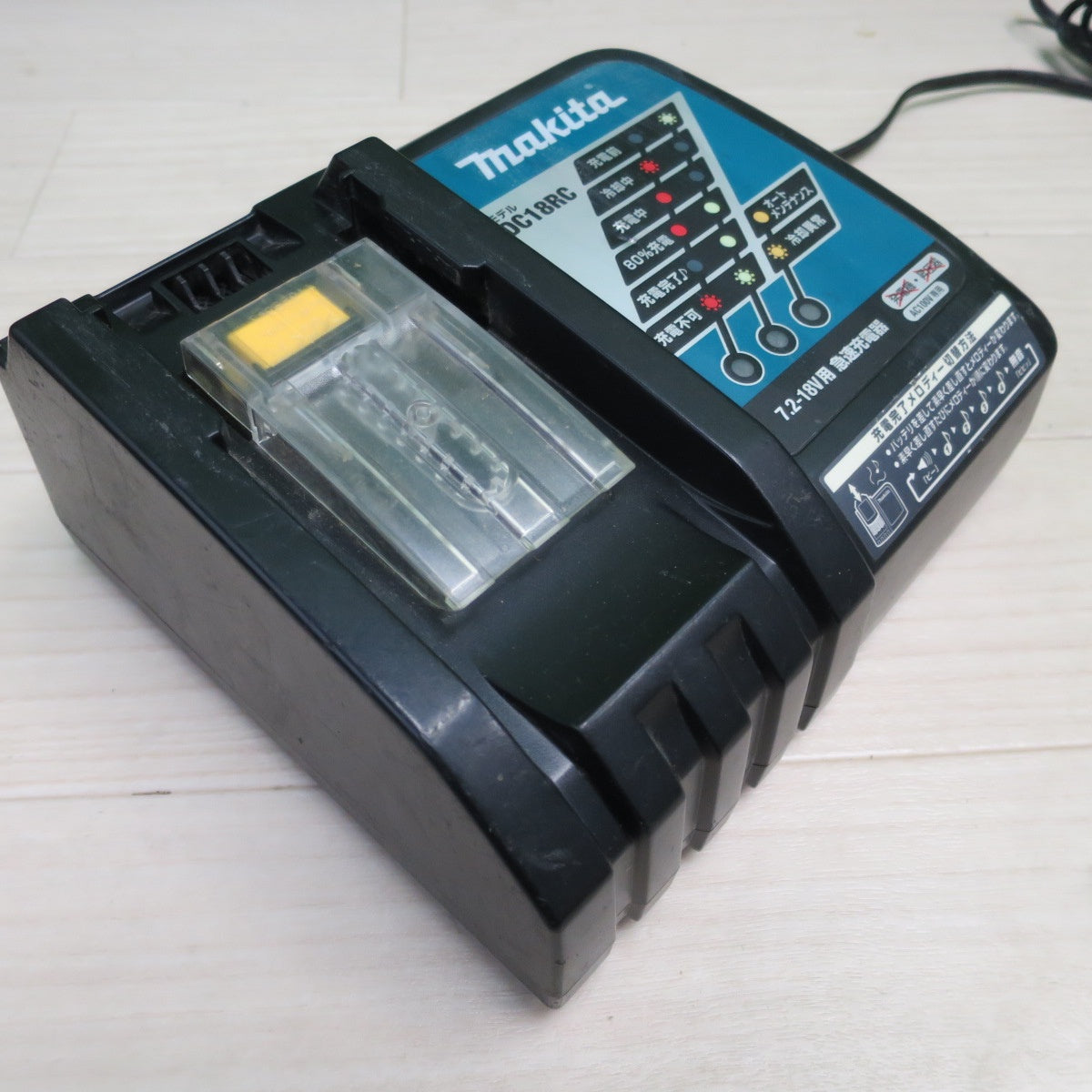 [送料無料] バッテリー3個！キレイ☆マキタ 充電式 タッカ ST312D 電動 工具 タッカー 18V 充電器 DC18RC makita☆