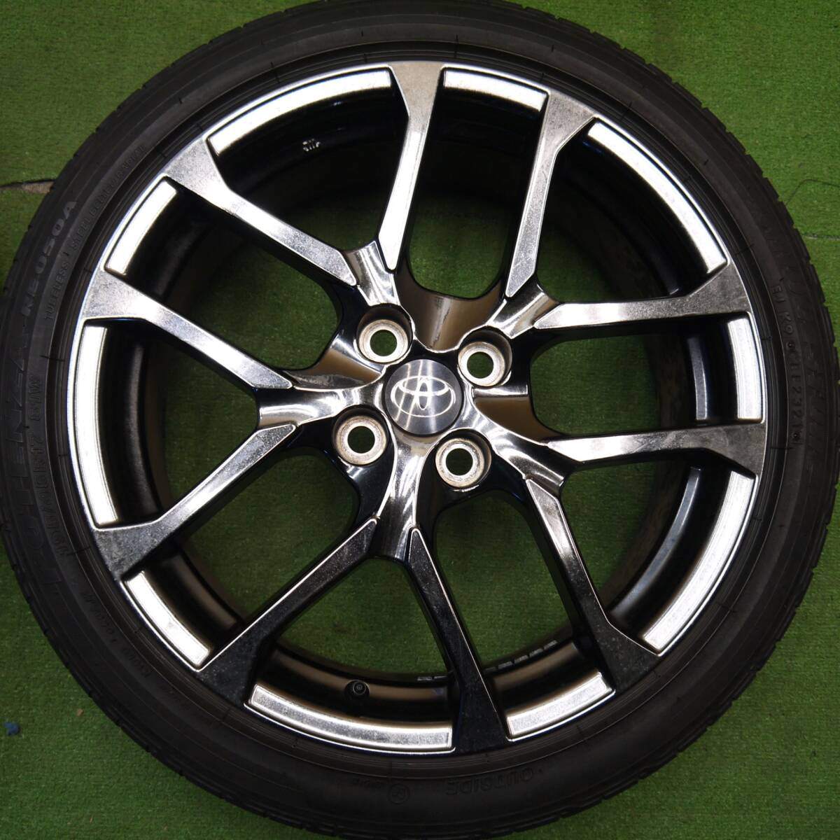 4本価格！21年★トヨタ アクア GR SPORT 純正 195/45R17 ブリヂストン ポテンザ RE050A 17インチ PCD100/4H★5031205Hノ