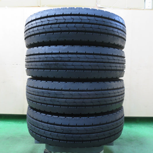 [送料無料] ほぼ未使用！23年★トラック タイヤ 195/75R15 109/107N ダンロップ エナセーブ SPLT50 M 15インチ★5011005イノタ