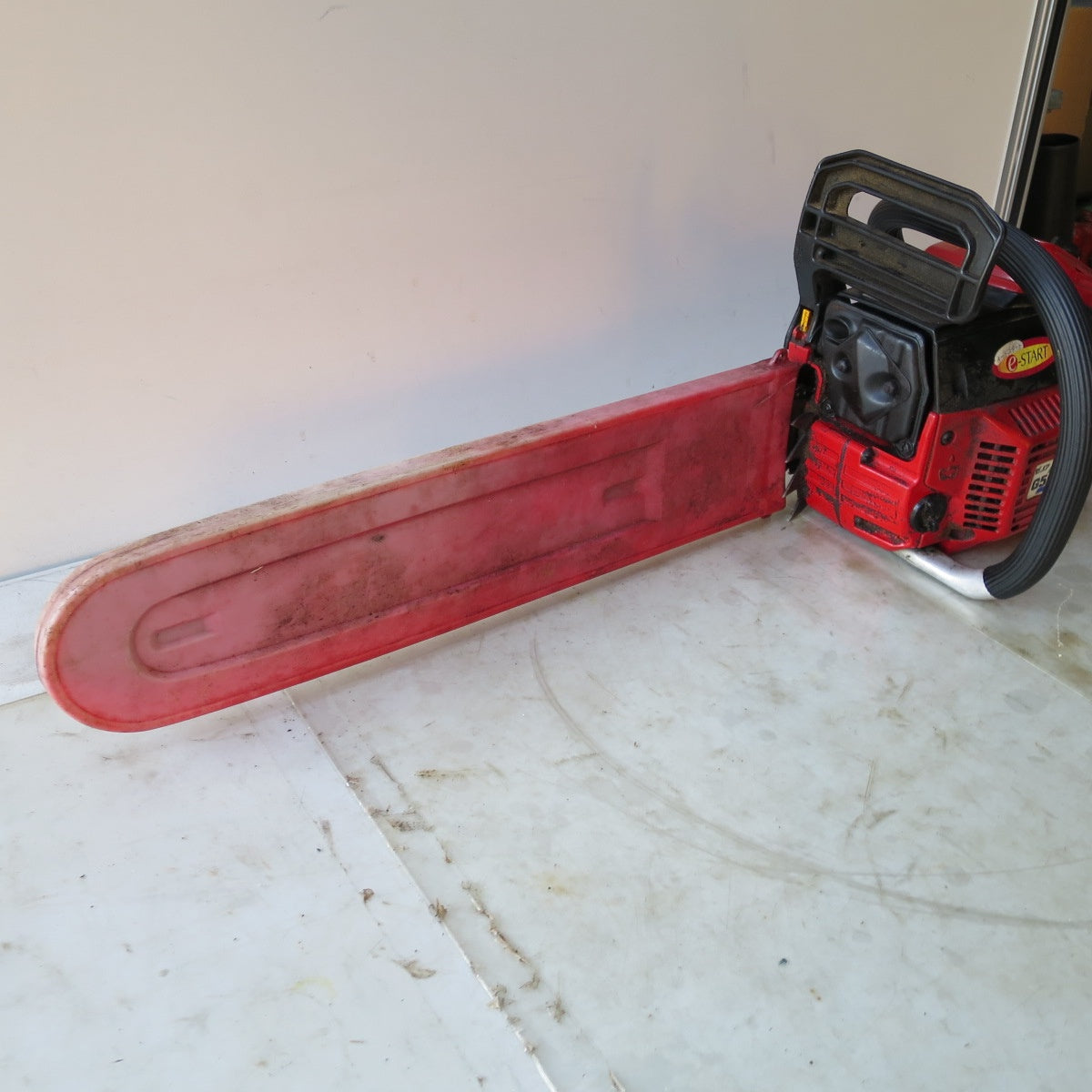 [送料無料] ◆ゼノア エンジン チェンソー G5000 切断機 電動 工具 チェーンソー ZENOAH ジャンク品◆